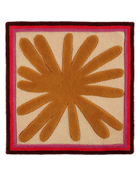Urchin Uni wool area rug by Angela Adams in soft, sandy neutral