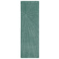 Grace Pool wool area rug by Angela Adams in soft pool green