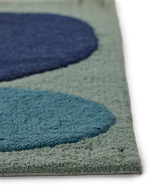 Two Stones Bluebird Bath Rug