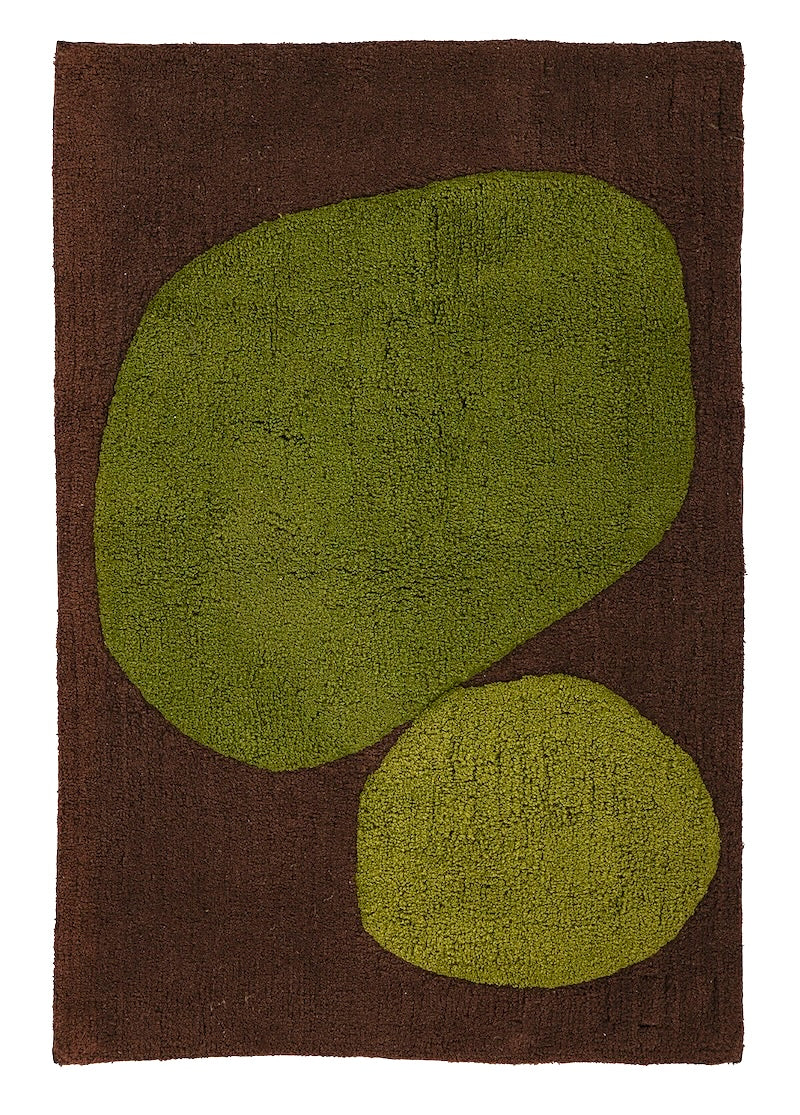 Two Stones Moss Bath Rug