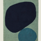 Two Stones Bluebird Bath Rug