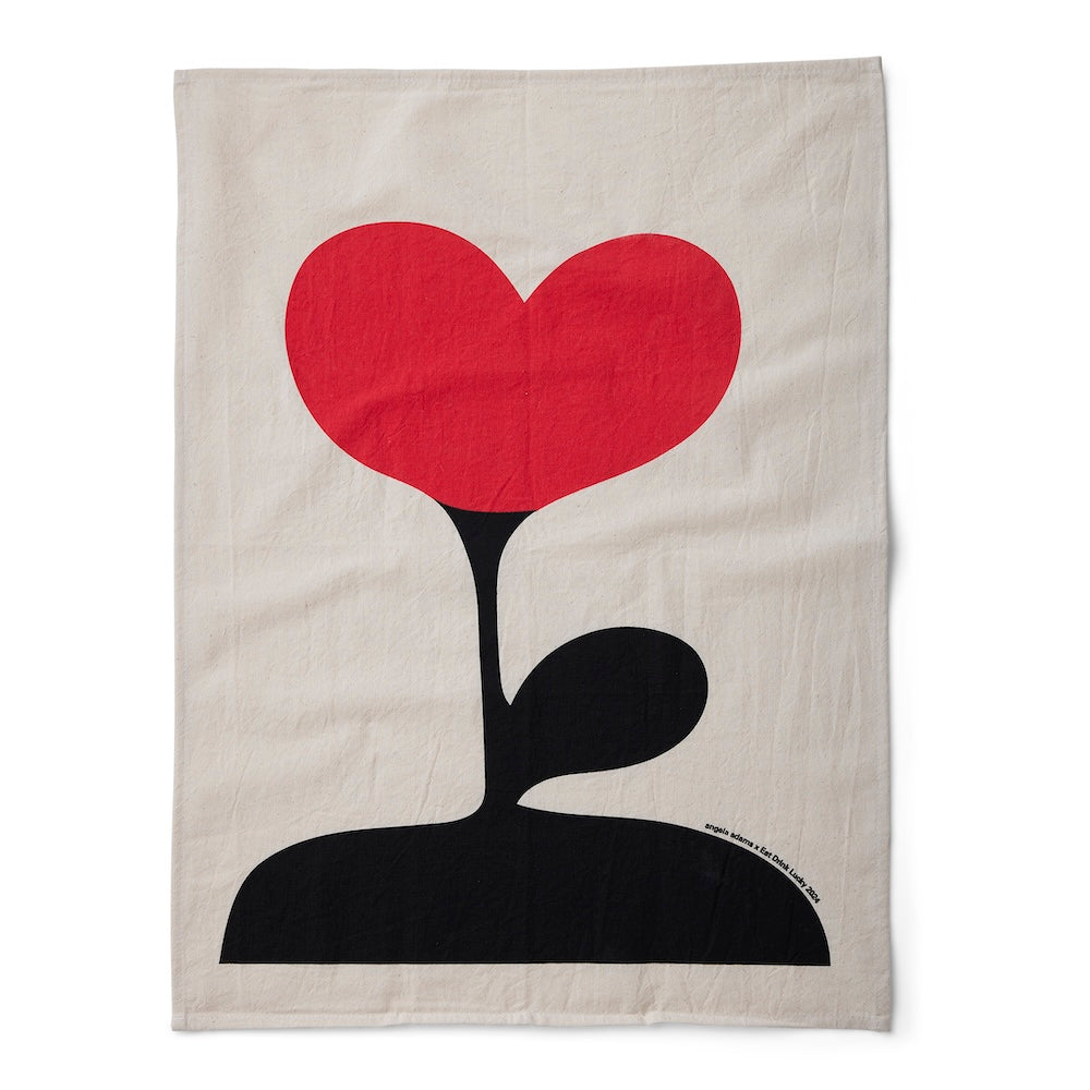 Love Blossom Tea Towel