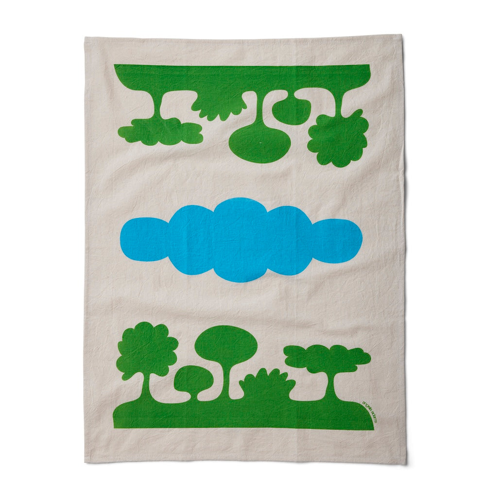 Island Family Tea Towel