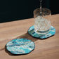 Ocean Mug Rug - Set of 4