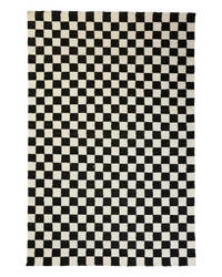 Creedence Cotton Fields wool area rug by Angela Adams in warm cotton-field neutral