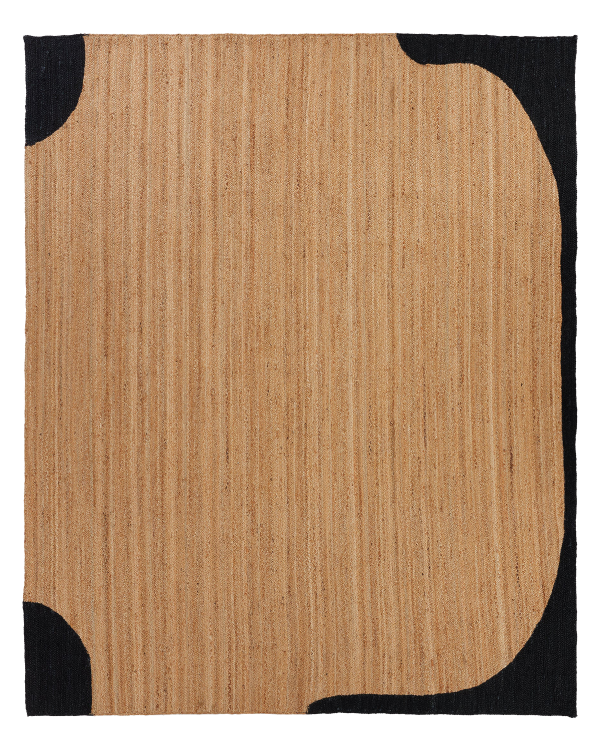 Bear Cub Grizzly wool area rug by Angela Adams in warm grizzly brown