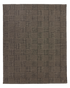 Frankie Onyx wool area rug by Angela Adams in sophisticated onyx gray