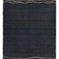 Maritime Navy wool area rug by Angela Adams in deep maritime navy