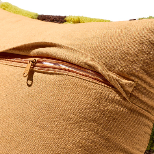 Woodland Tufted Lumbar Pillow