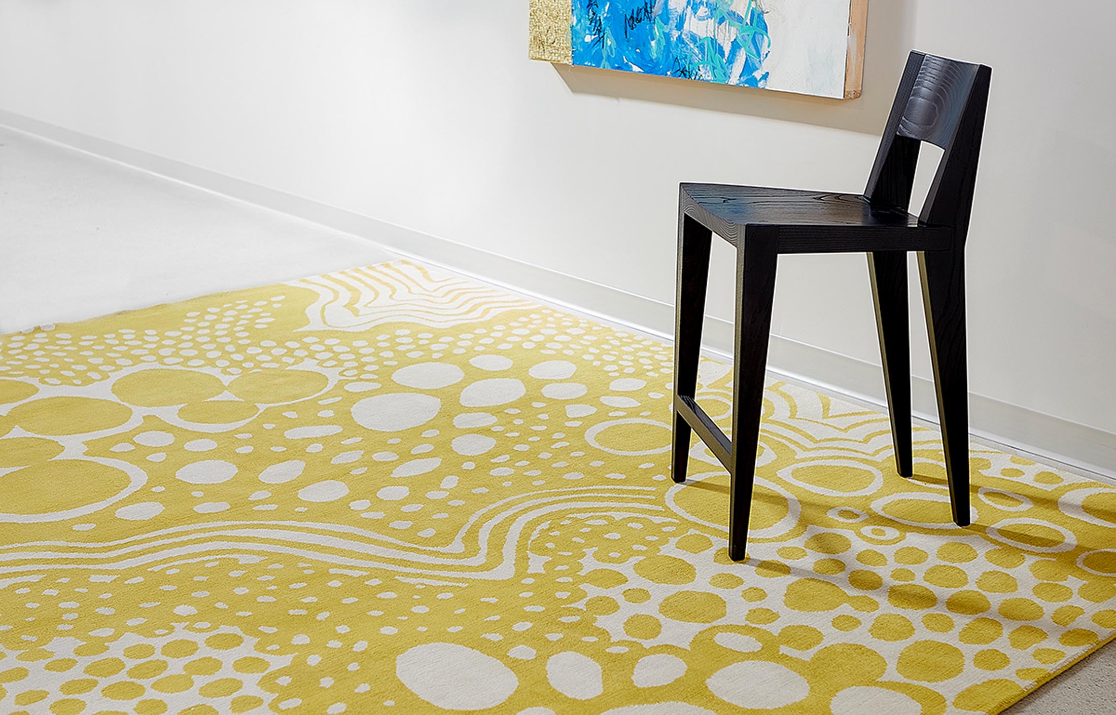 Glacier Sunny Wool Area Rug | Angela Adams – angela adams