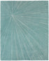 Grace Pool wool area rug by Angela Adams in soft pool green