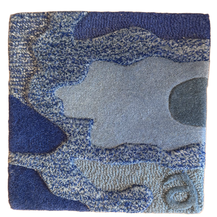 Ocean Navy Sample Square