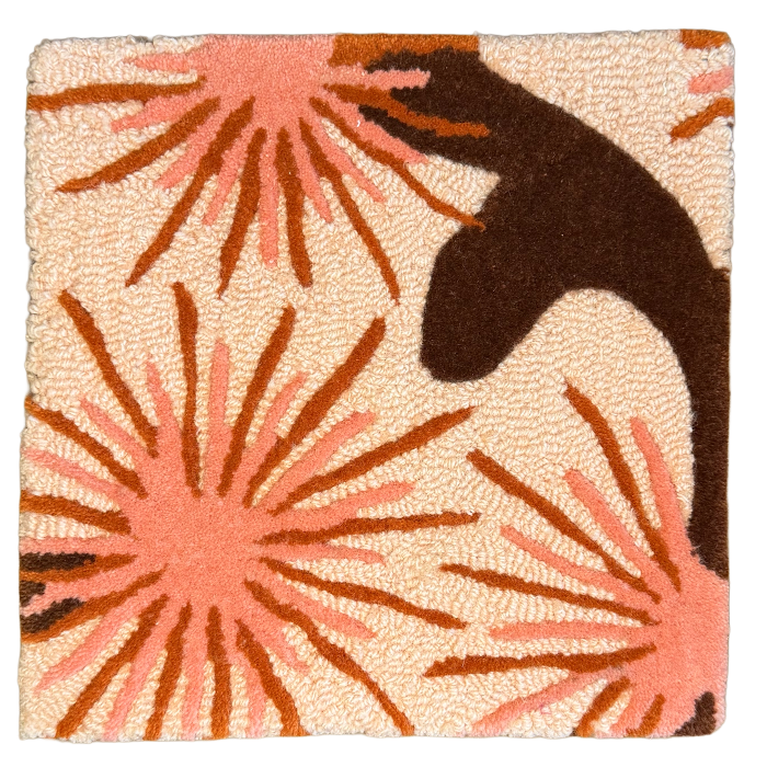 Pine Tree Sunset Sample Square