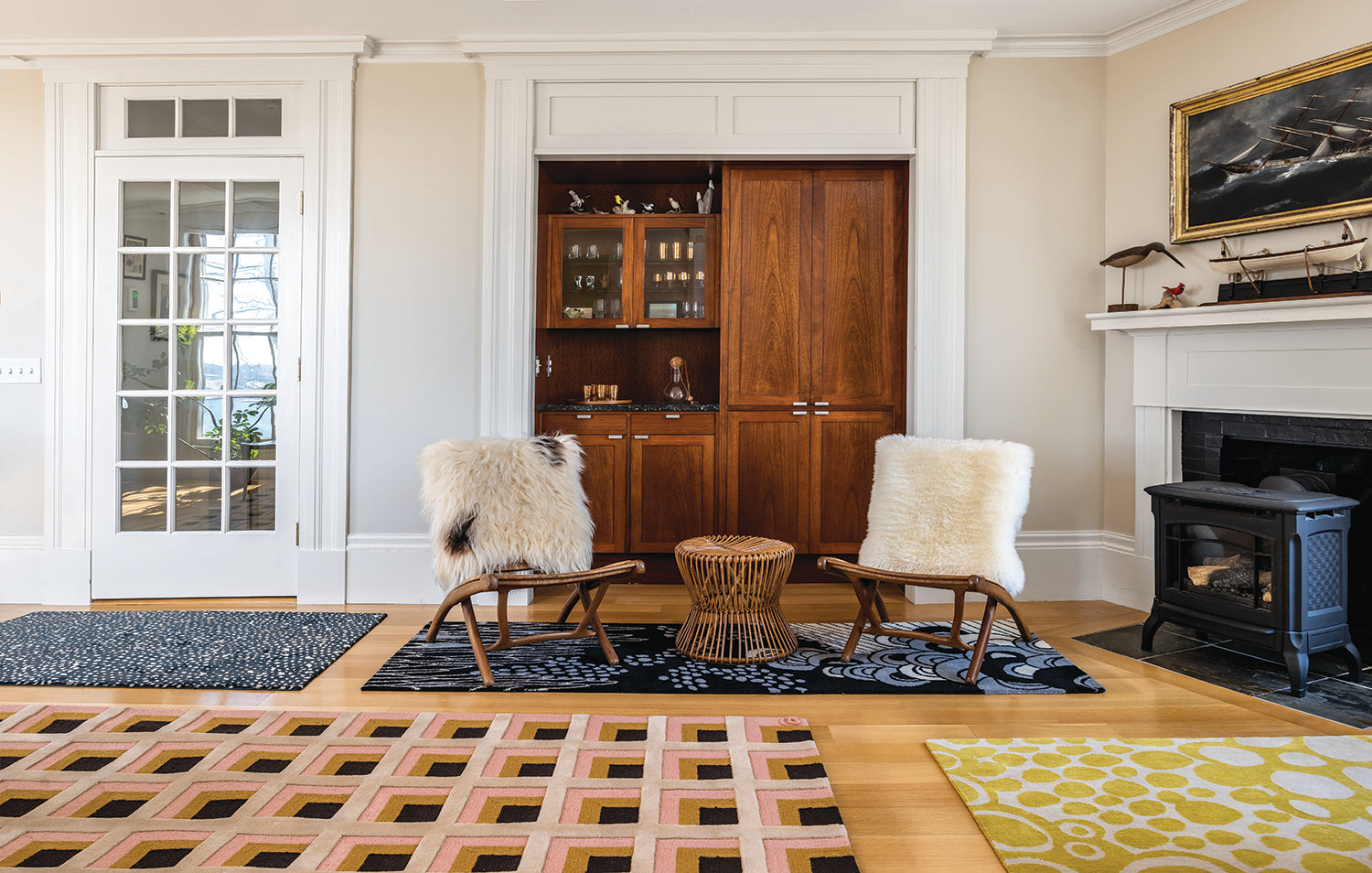 June Rosebud Wool Area Rug | Angela Adams – angela adams