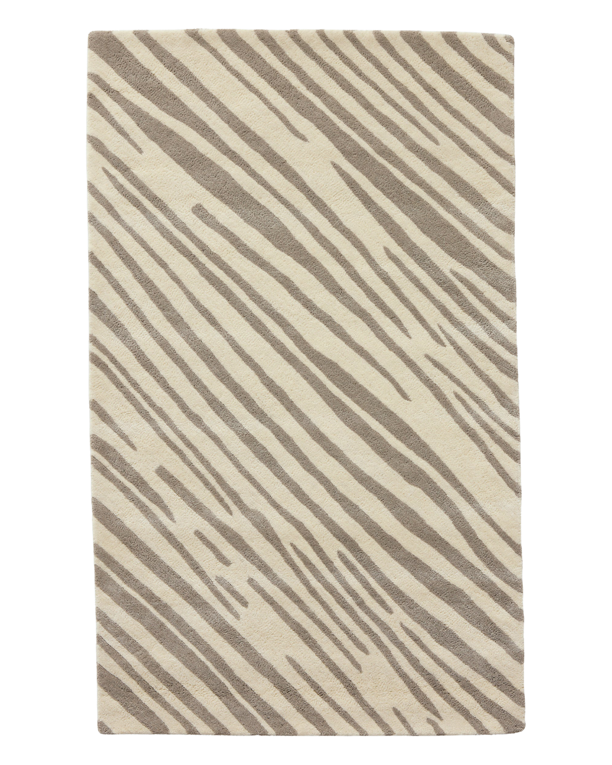 Spacewave Camel wool area rug by Angela Adams in warm camel tan