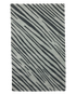 Spacewave Grey wool area rug by Angela Adams in cool, contemporary grey