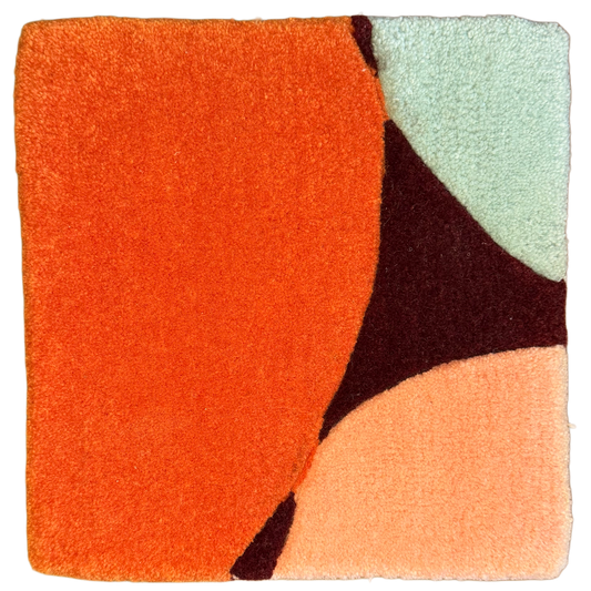 Three Stones Rust Sample Square