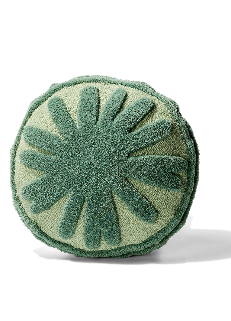 Urchin Sage Tufted Pillow
