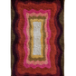 Alden Sunset wool area rug by Angela Adams in warm sunset tones