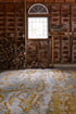 Bark Aspen wool area rug by Angela Adams in pale aspen neutral