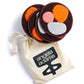 Three Stones Rust Mug Rug - Set of 4