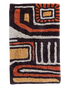 Laguna Harvest wool area rug by Angela Adams in warm harvest beige