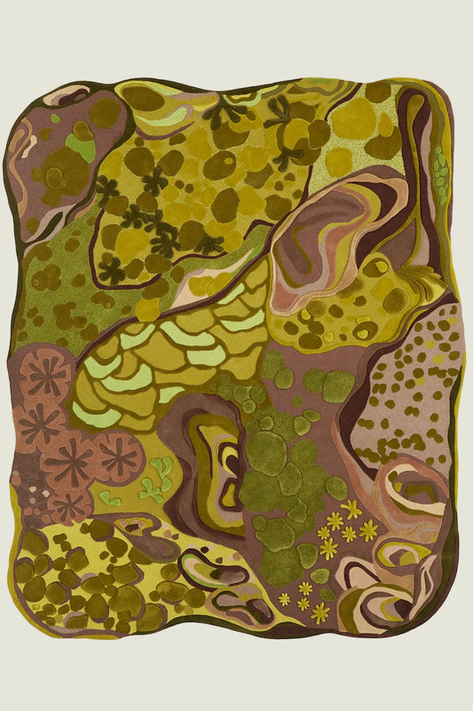 Woodland Moss Sample Square