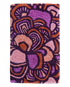Maeve Tulip wool area rug by Angela Adams in blooming tulip purple