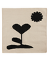 Lovely Day Love wool area rug by Angela Adams in bold graphic black