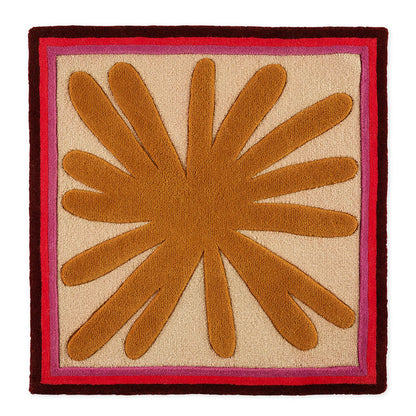 Urchin Uni wool area rug by Angela Adams in soft, sandy neutral