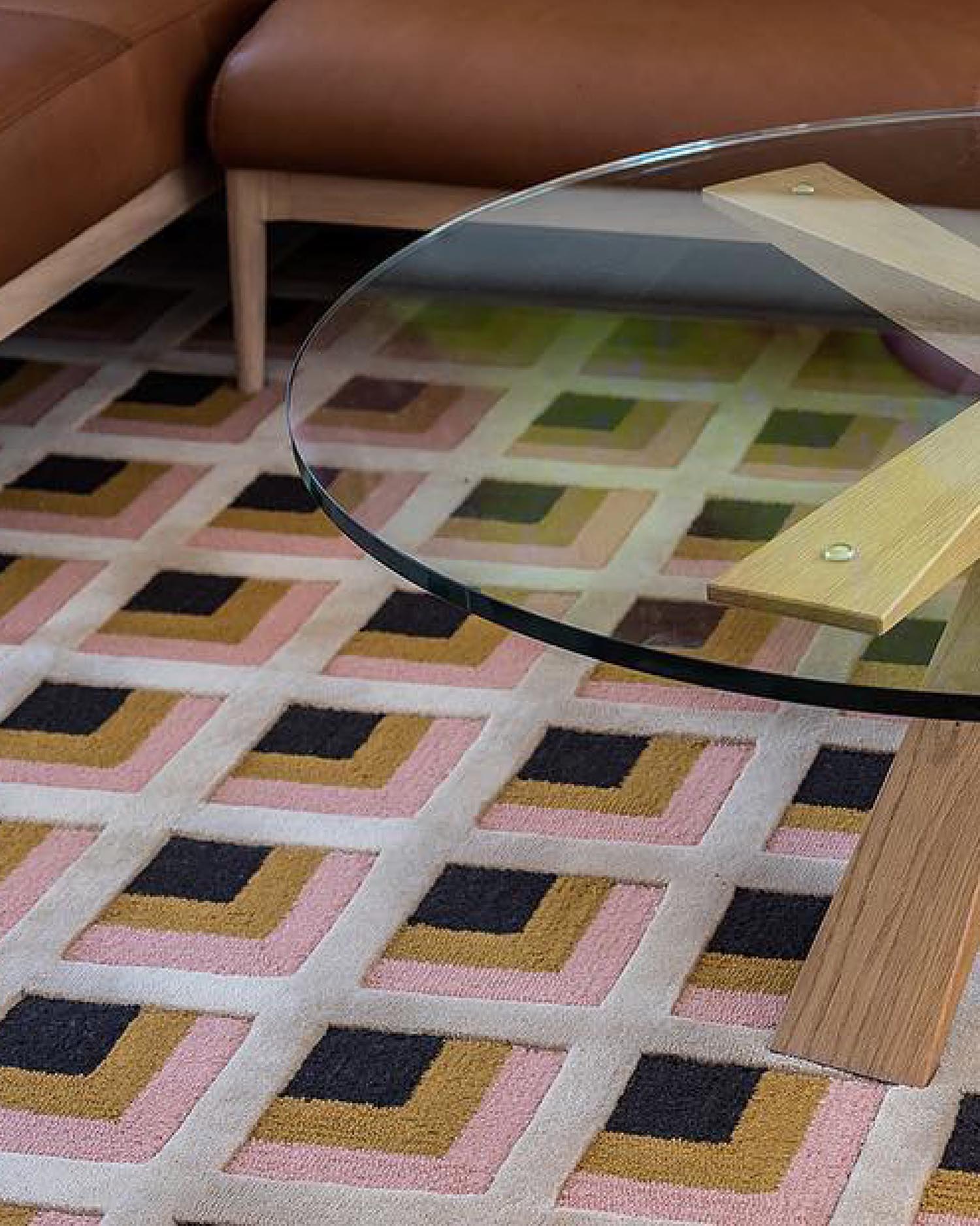 June Rosebud Wool Area Rug | Angela Adams