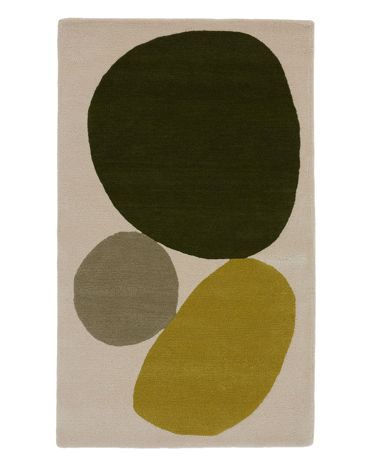 Three Stones Moss Sample Square