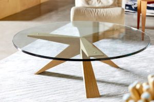 angela adams propeller unique coffee table handcrafted furniture sustainable hardwood hand crafted in maine america