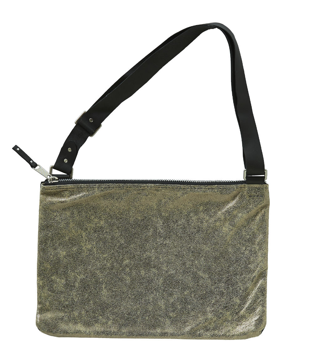 Cosmic Night Leather Shoulder Bag - angela adams - modern area rugs ...