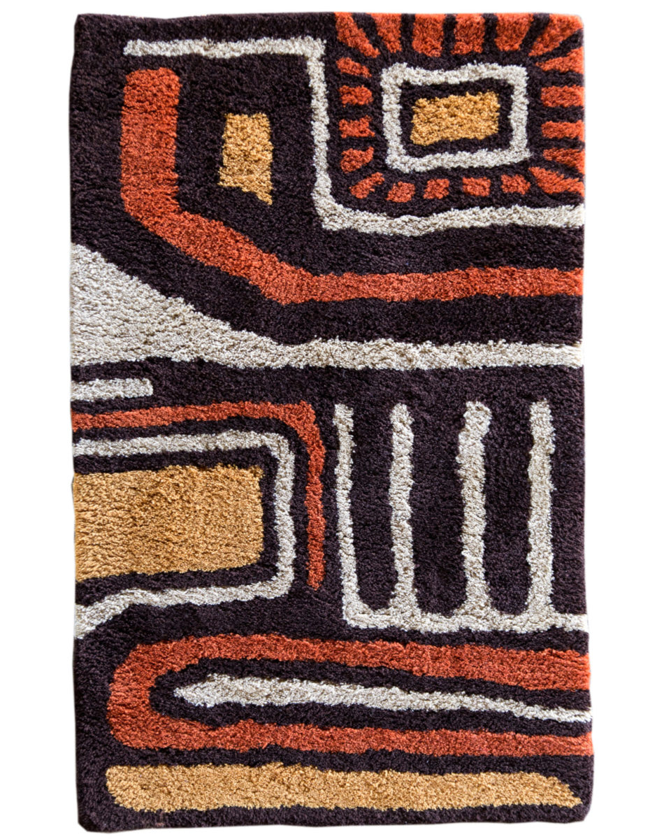 tiki shag shaggy handmade rugs modern luxury runner