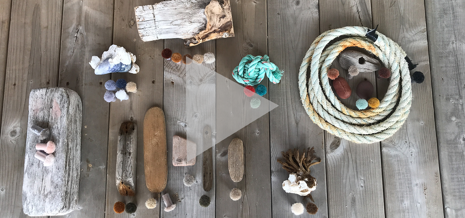 Coastal Color Story Video Header TExtiles handmade rugs furniture process