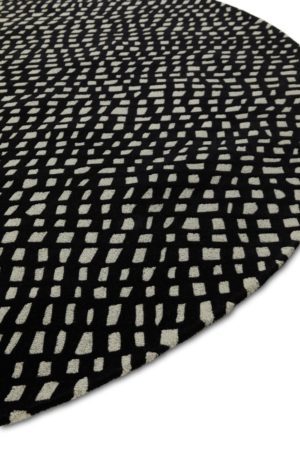 angela adams Fish Net Black Bass contemporary modern rug