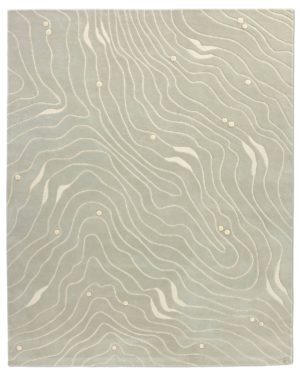 angela adams Waves Pearl rug contemporary modern