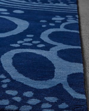 angela adams Glacier Blue rug contemporary modern